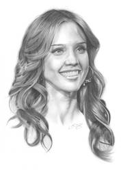 Jessica Alba Portrait