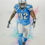 Cliff Avril - Colored Pencil