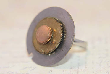 Stacked Steampunk Ring