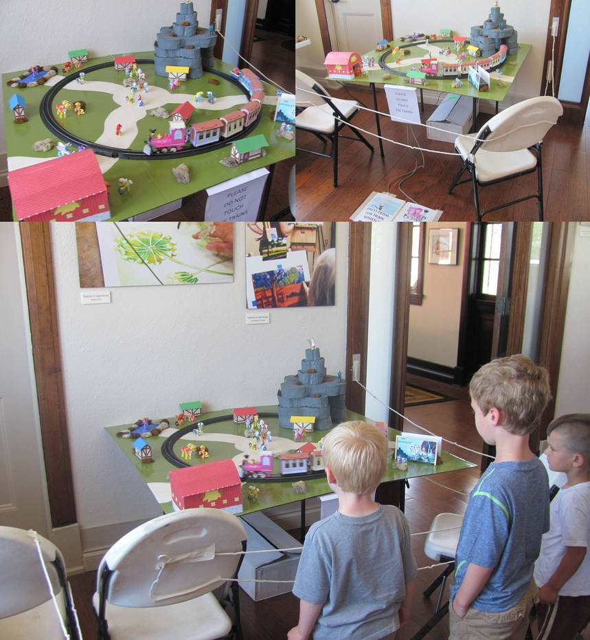 MLP Layout at Trainshow by boilerwash on DeviantArt