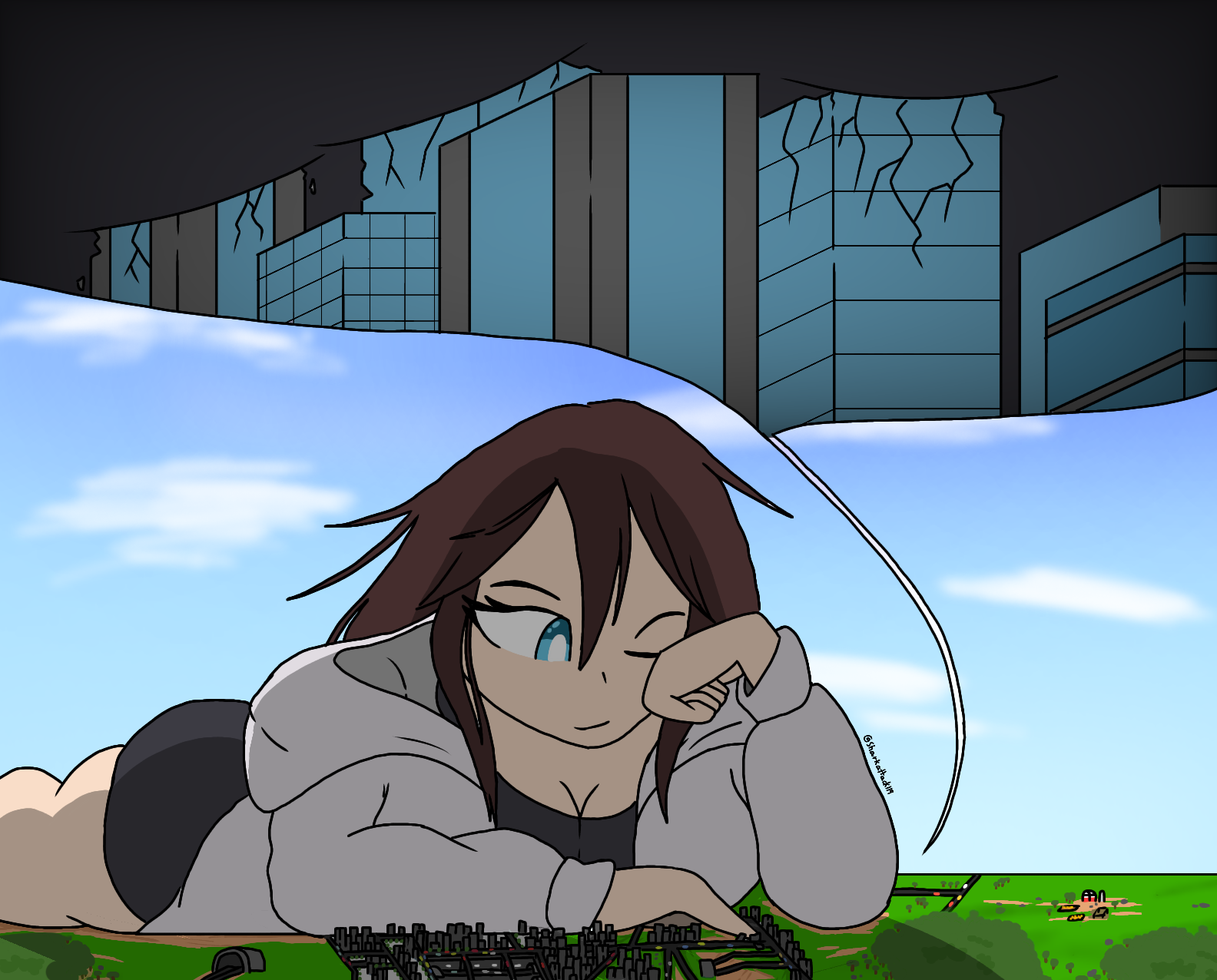 Giantess Chest Crush By AlayaWills On DeviantArt giantess-chest-crush-by-alayawills-on-deviantart