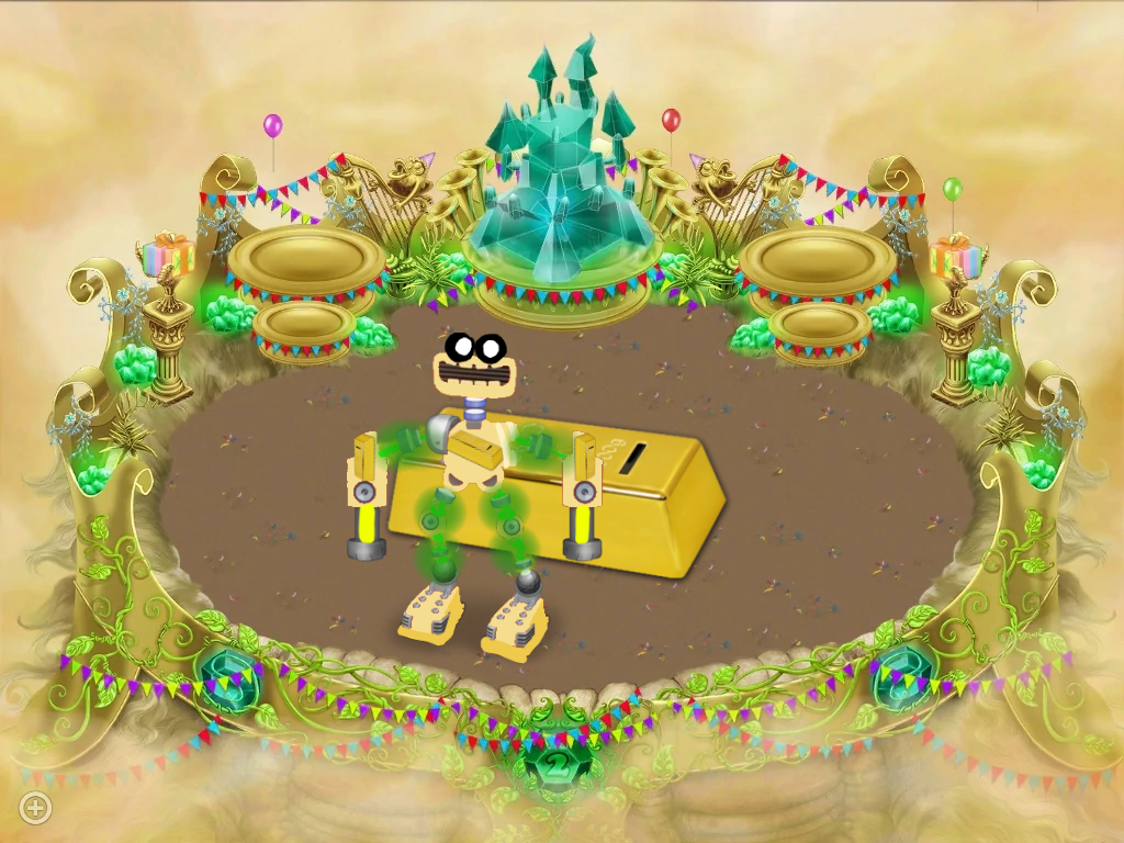 Offical Epic Gold Wubbox Into Fanmade Gold Wubbox [My Singing Monsters]  [Mods]