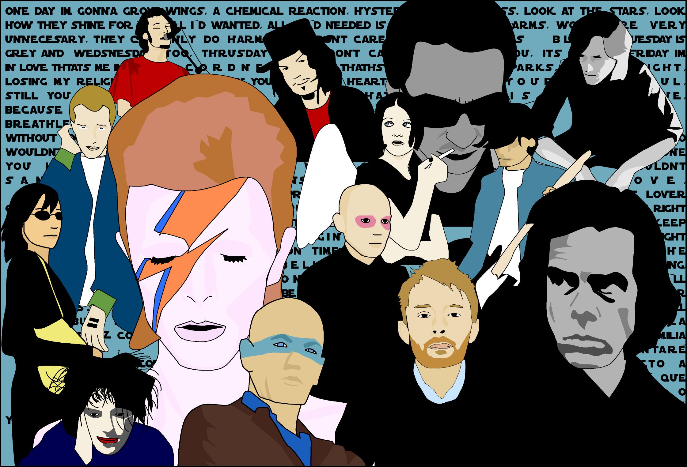Rock idols by osobandido on DeviantArt