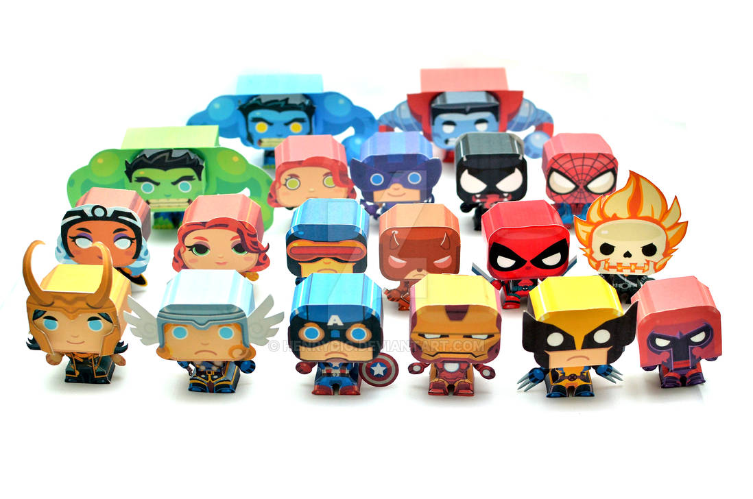 MARVEL PAPERCRAFT by henrydig on DeviantArt