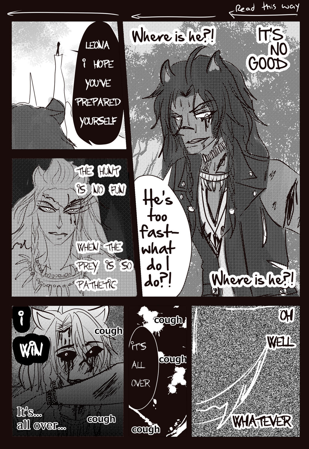 Overblot nightmares Leona by kawaiistar4 on DeviantArt