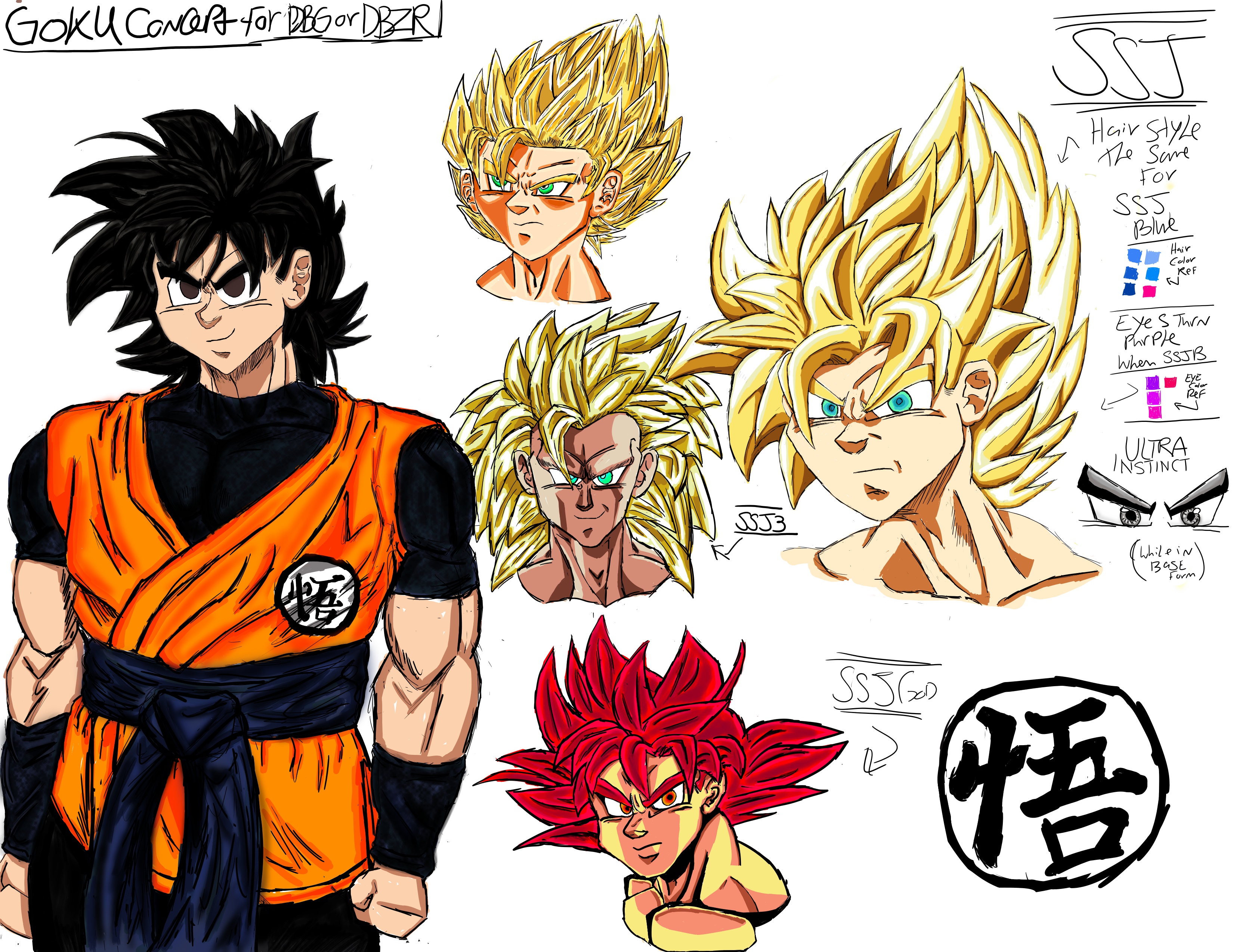 Goku (Final Concept) 1 by zillalord337 on DeviantArt
