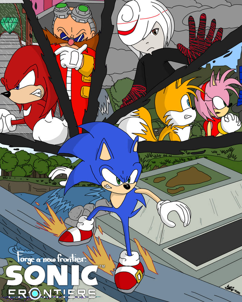 Sonic Frontiers Character Poster