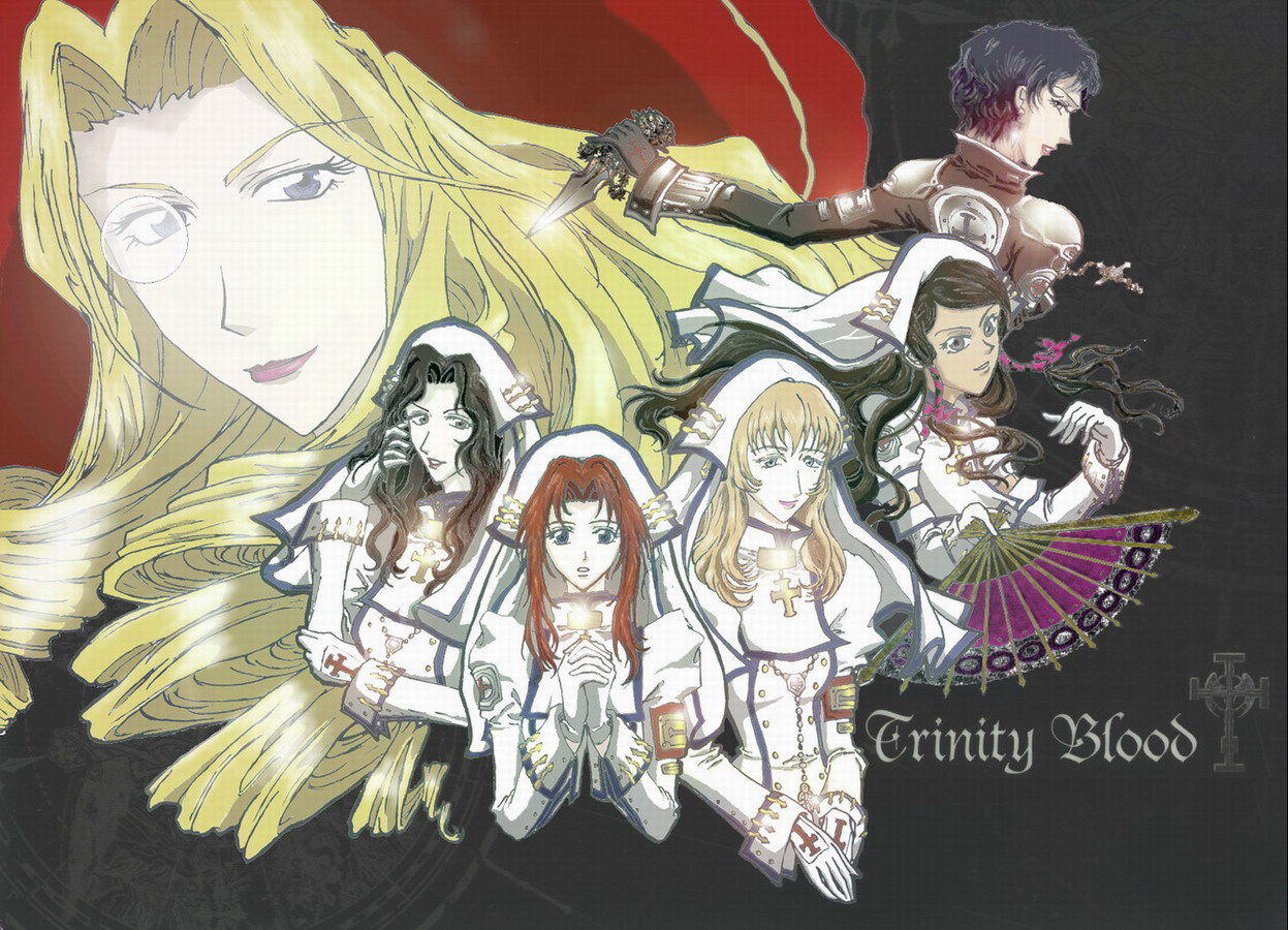 Trinity Blood Ax girls