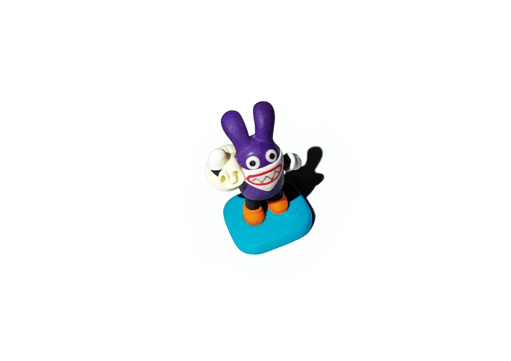 Nabbit Model Nabbit from Mario (clay) by EricDA on DeviantArt