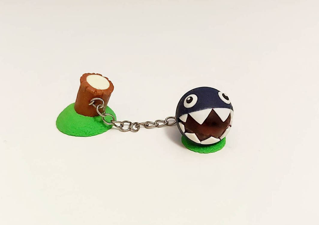Chain Chomp from Mario (clay) by EricDA on DeviantArt