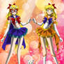 Eternal Sailor V and Eternal Sailor Venus