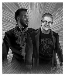 Kyle and Chadwick portrait commission