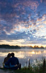 Watching the Sunrise by DeingeL