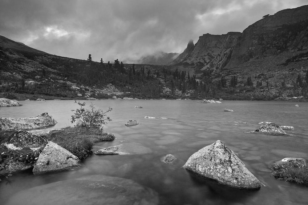 Rainy Day in the Mountains