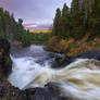 Kivach waterfall