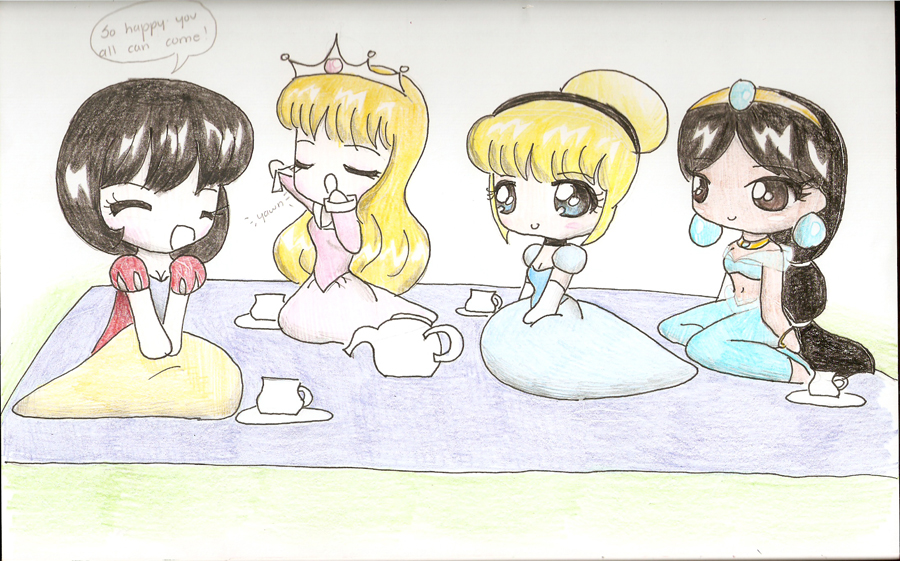 Chibi Disney Princesses By Chibili On Deviantart Chibi Disney Princesses By Chibili On Deviantart