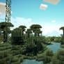 A Nice, Scenic View in Minecraft