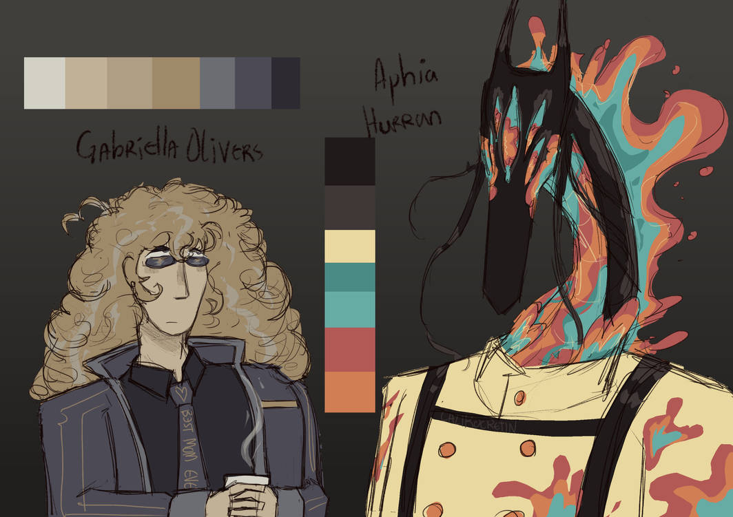 graphiel's moms reveal?! by CalikoCretin on DeviantArt