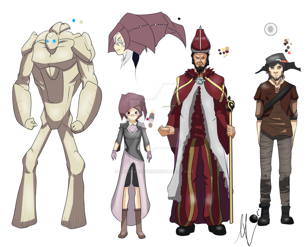 Character Spread Character Spread Sheet by UnderValkyrie on DeviantArt
