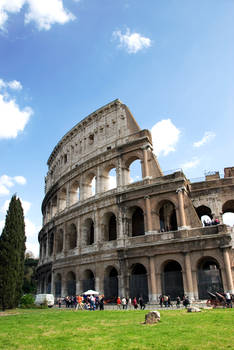 Il cielo sul Colosseo