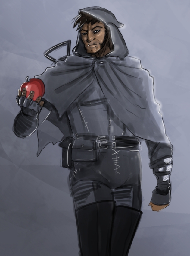 photo Half Orc Rogue Art half orc rogue by bored drawfriend on