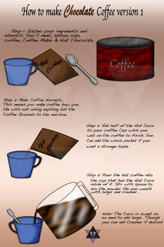 How to Make Chocolate coffee version 1
