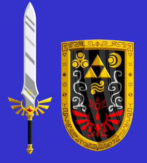 Magic sword and shield