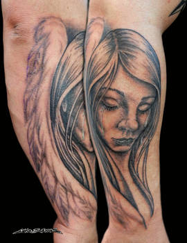 Weeping Angel Tattoo