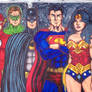 Justice League color test picture