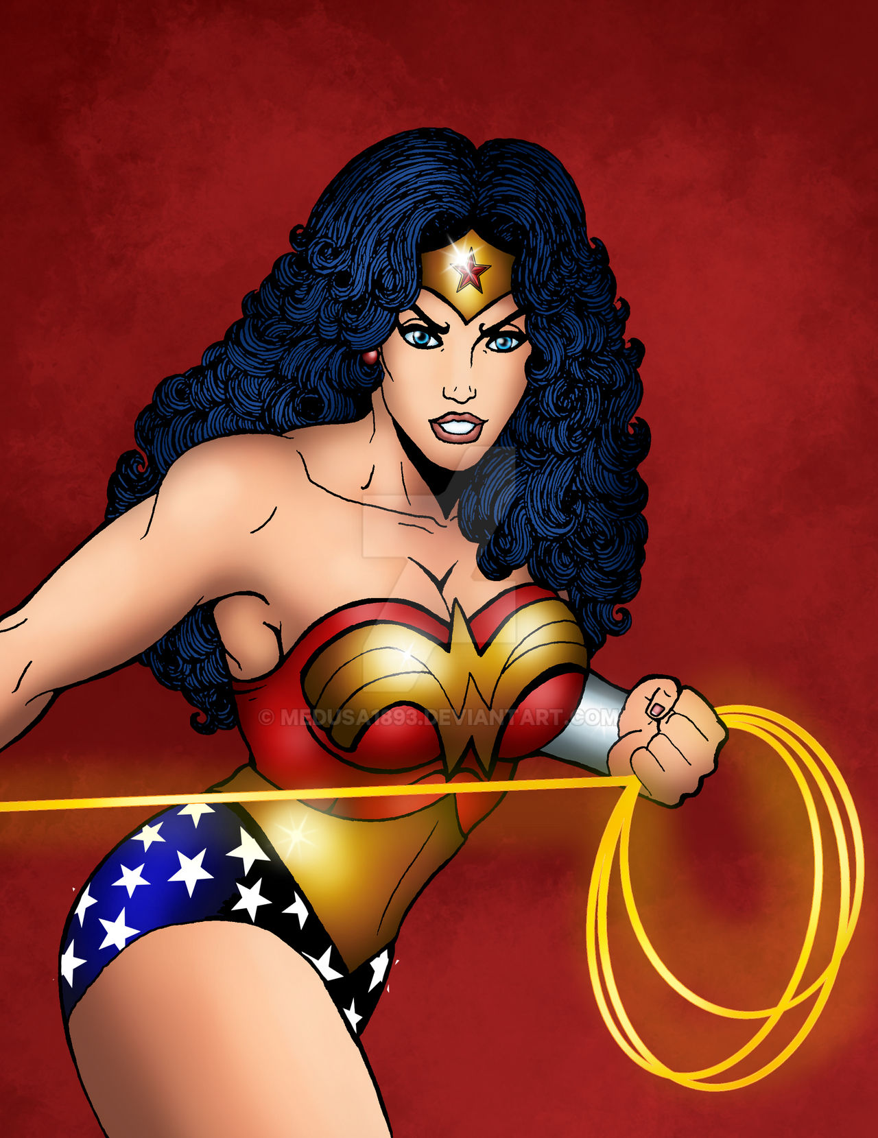 Wonder Woman Bloodlines Classic style by Medusa1893 on DeviantArt