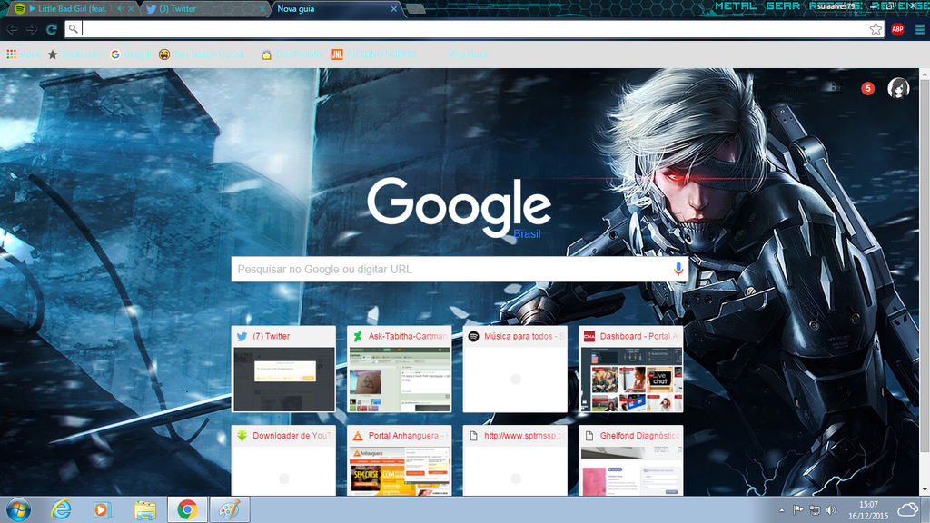 New chrome theme