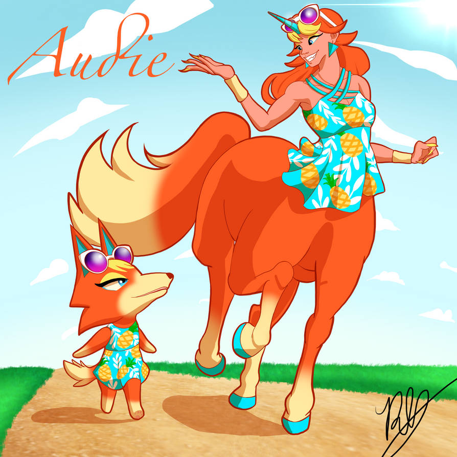 Audie from Animal Crossing by FarmOfArt on DeviantArt