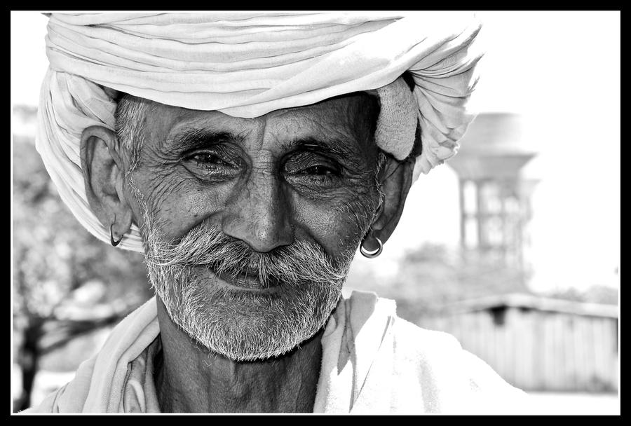 Portrait of a Rajasthan Farmer