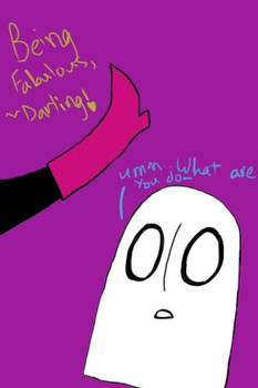 Napstablook and Mettaton #2