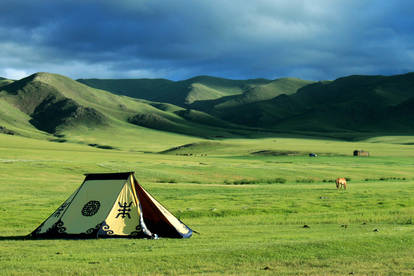 steppe mongolia
