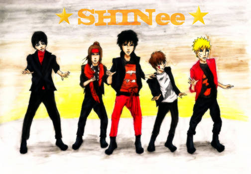 Naruto boys as SHINee