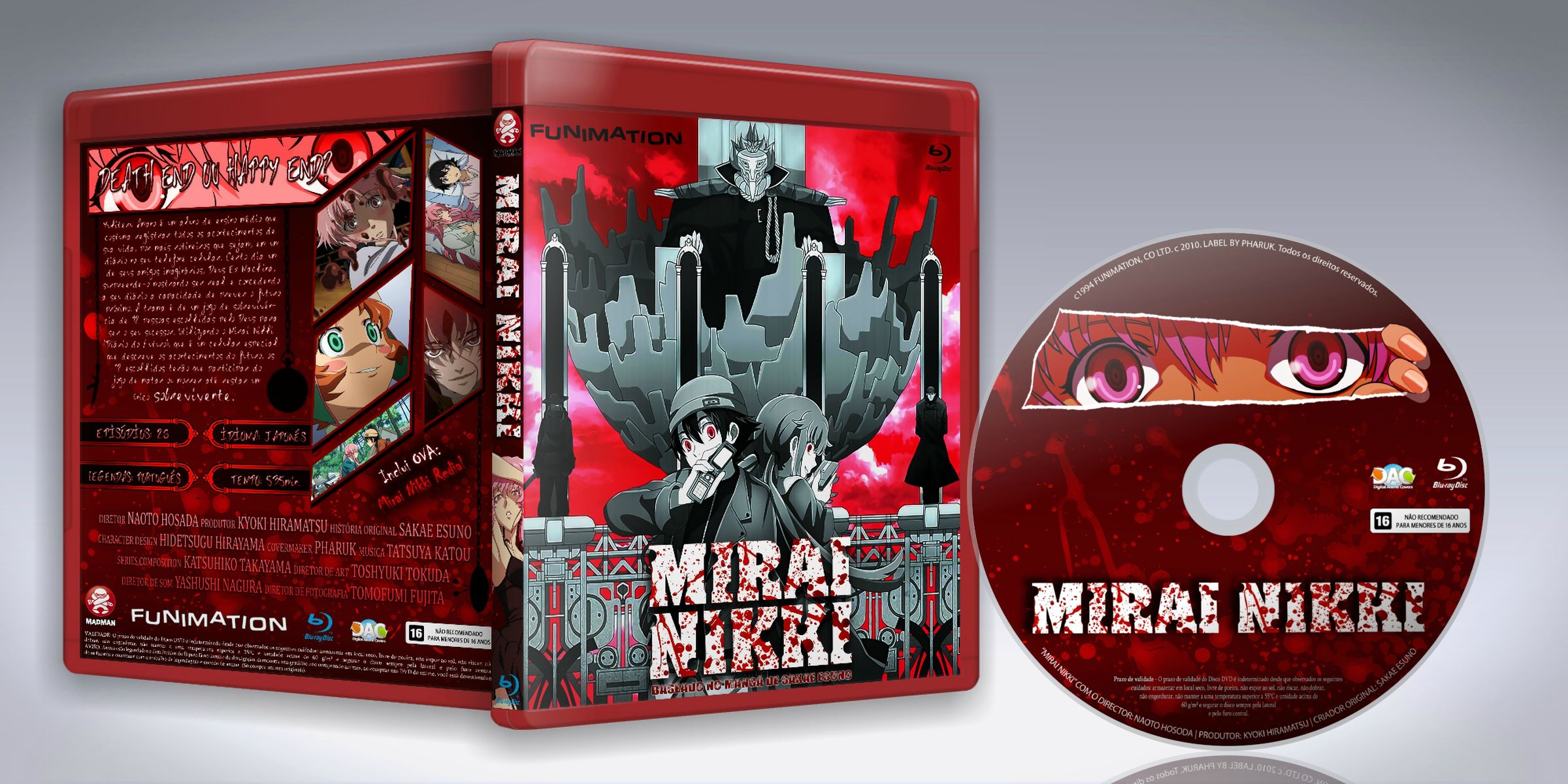 Mirai nikki: Vol. 1 : : DVD e Blu-ray