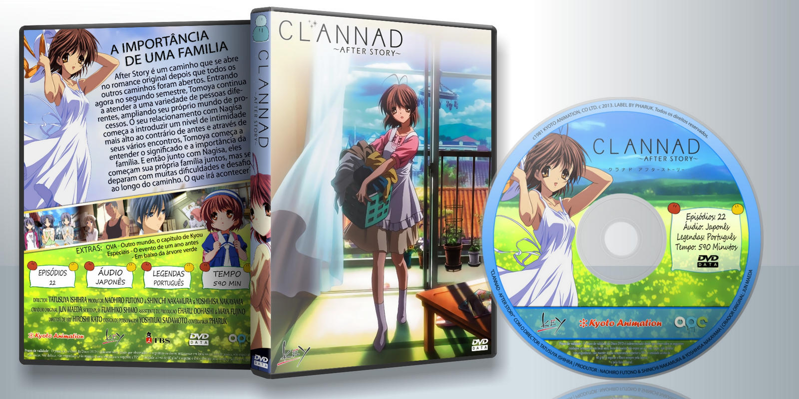 Clannad - After Story DVD Cover + Label by Pharuk on DeviantArt