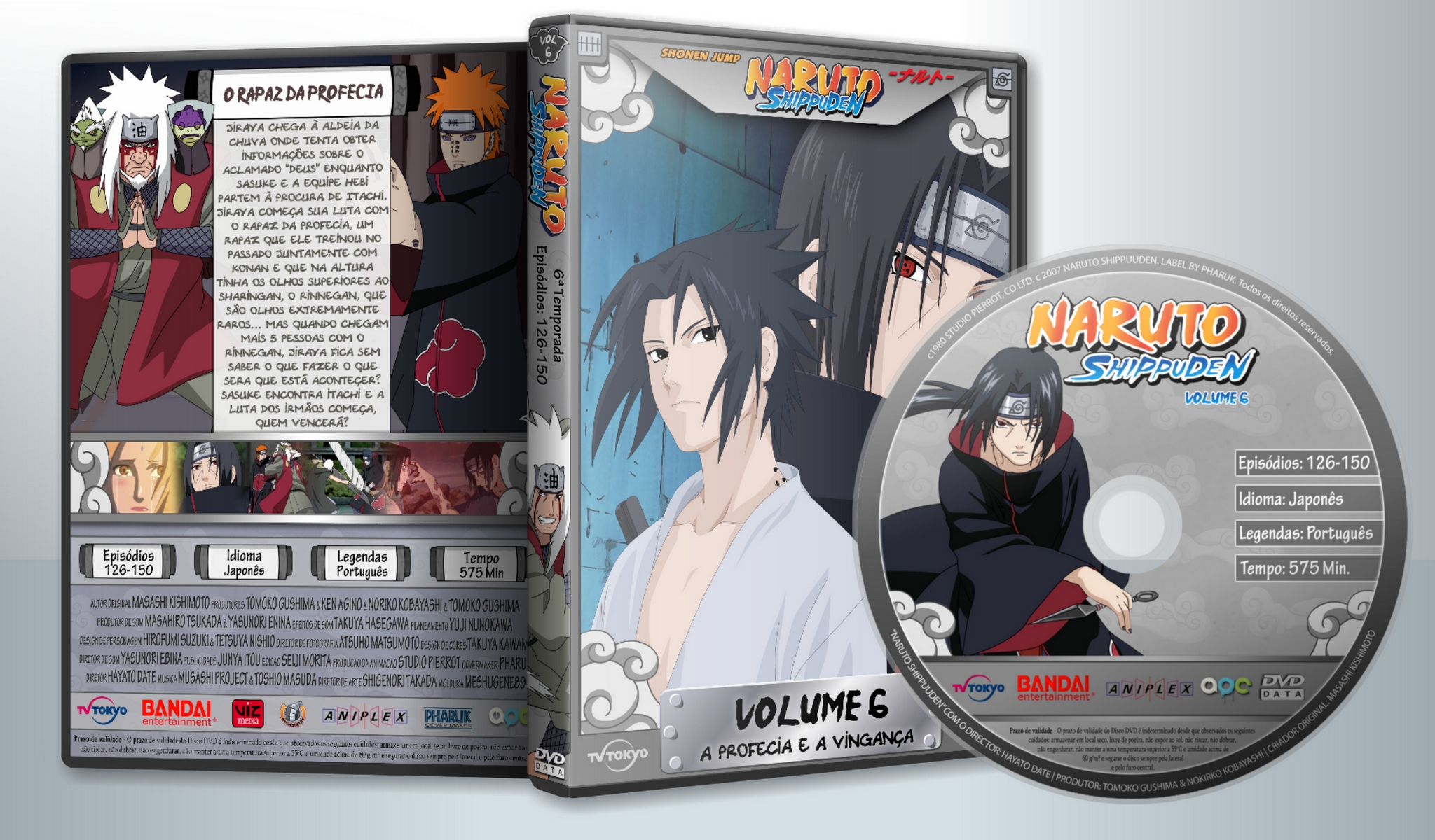 Naruto (Classic) DVD Collection +Labels by Pharuk on DeviantArt