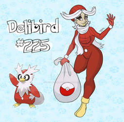 Delibird Pinup