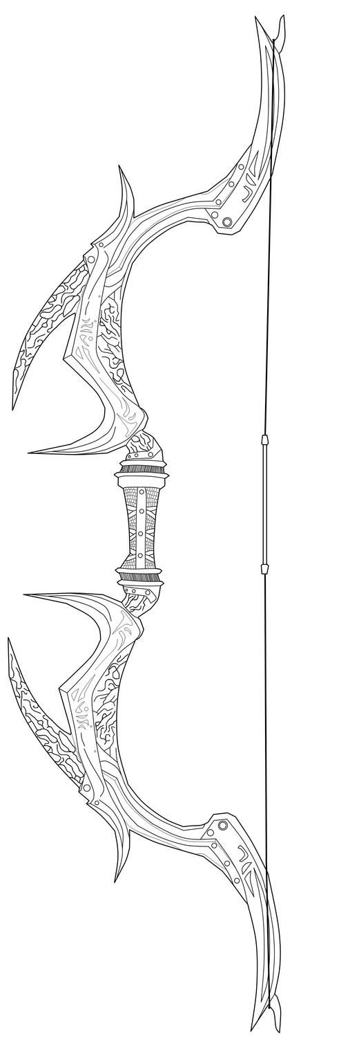 Daedric Bow By Andrewbig On DeviantArt