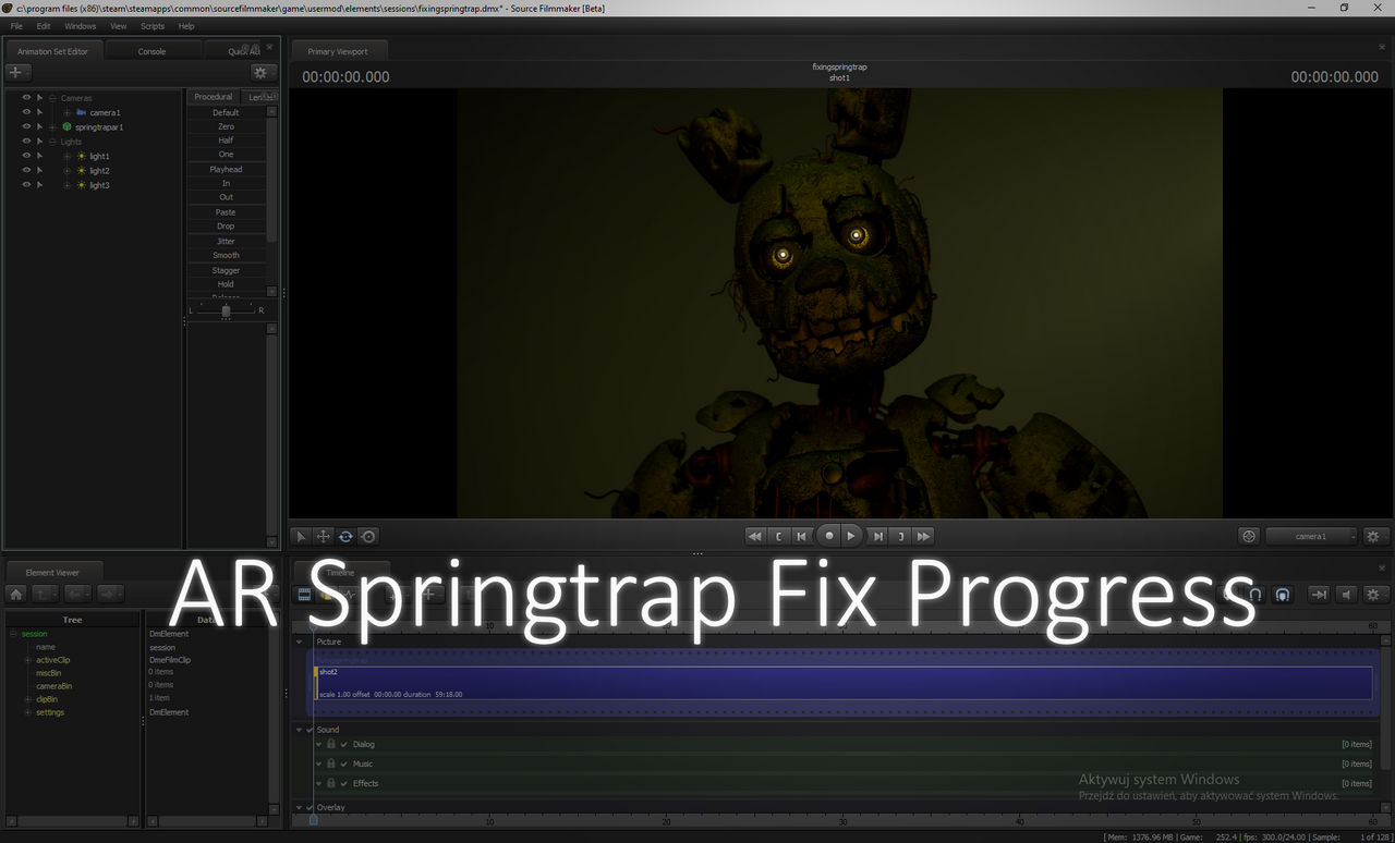 Fix Spring Trap Springtrap AR FIX PROGRESS by FPR-Corporation on DeviantArt