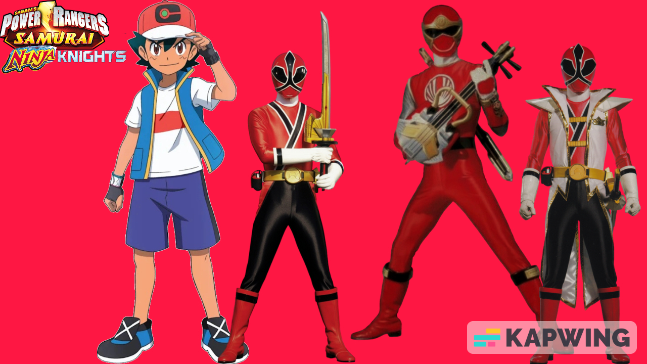 Ash Ketchum the Samurai Ninja Knight Red Ranger by Kwaol on DeviantArt