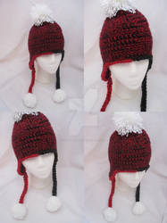 Harley Quinn Inspired Hat, Teen/Small Adult