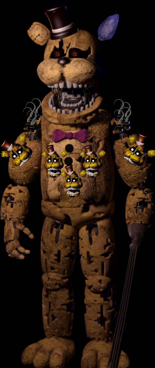 UCN Fredbear by Dumbthotticus2468 on DeviantArt