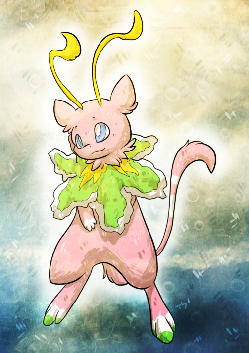 Meganium+Mew Fusion [closed]