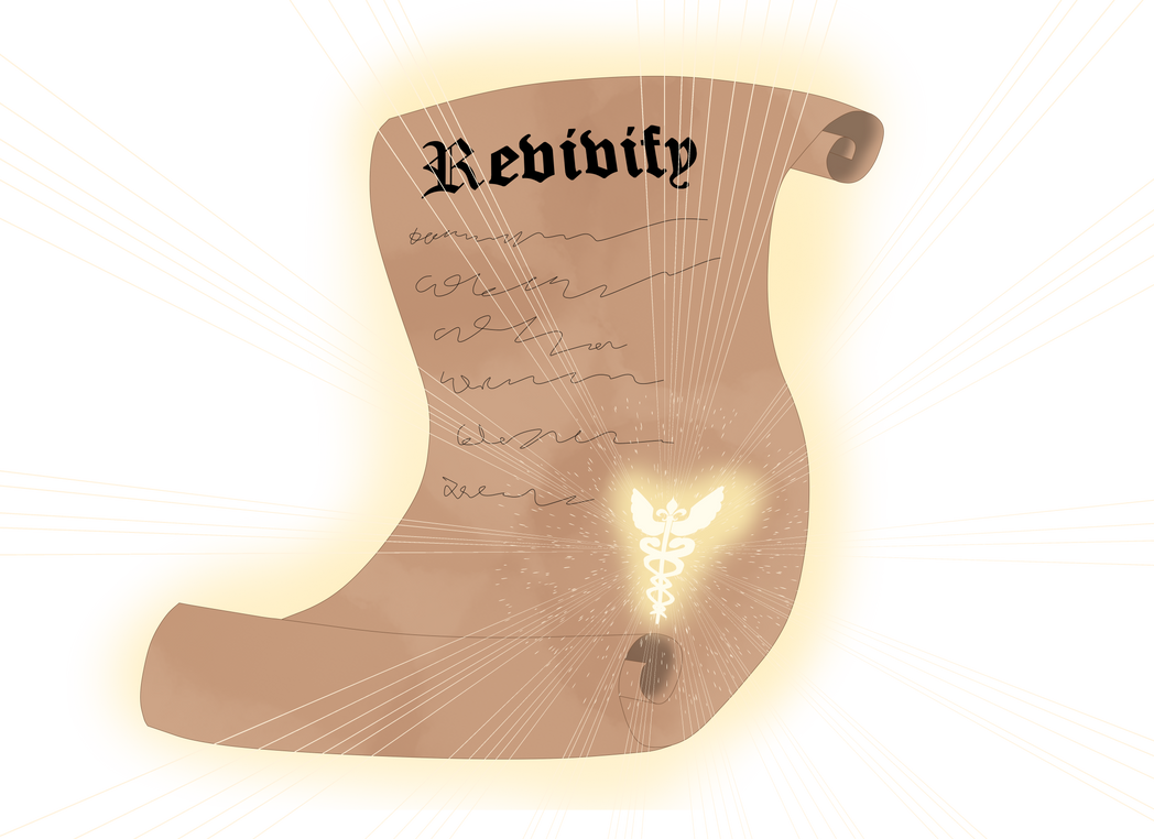 Spell Scroll by SilkandInk on DeviantArt