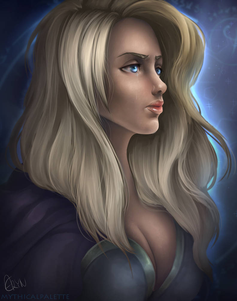 I'm still strong...-Jaina Proudmoore by Mythicalpalette on Deviant...