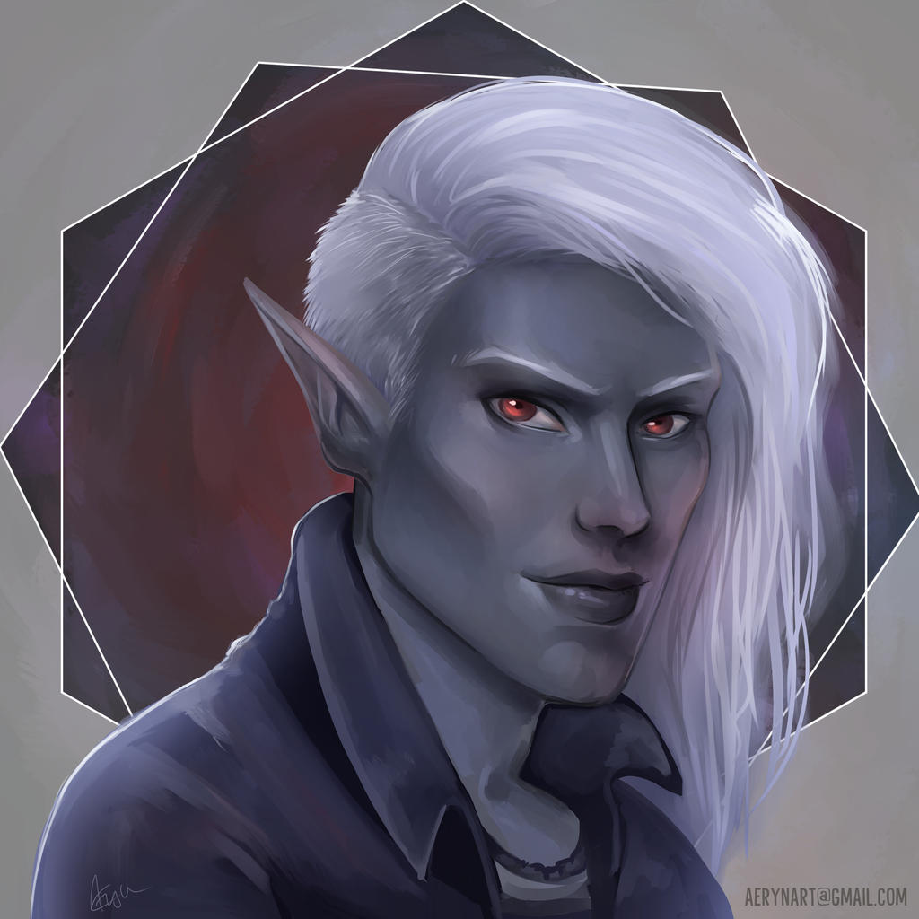 Drow Deviantart Vreth -Drow elf Bard by Mythicalpalette on DeviantArt