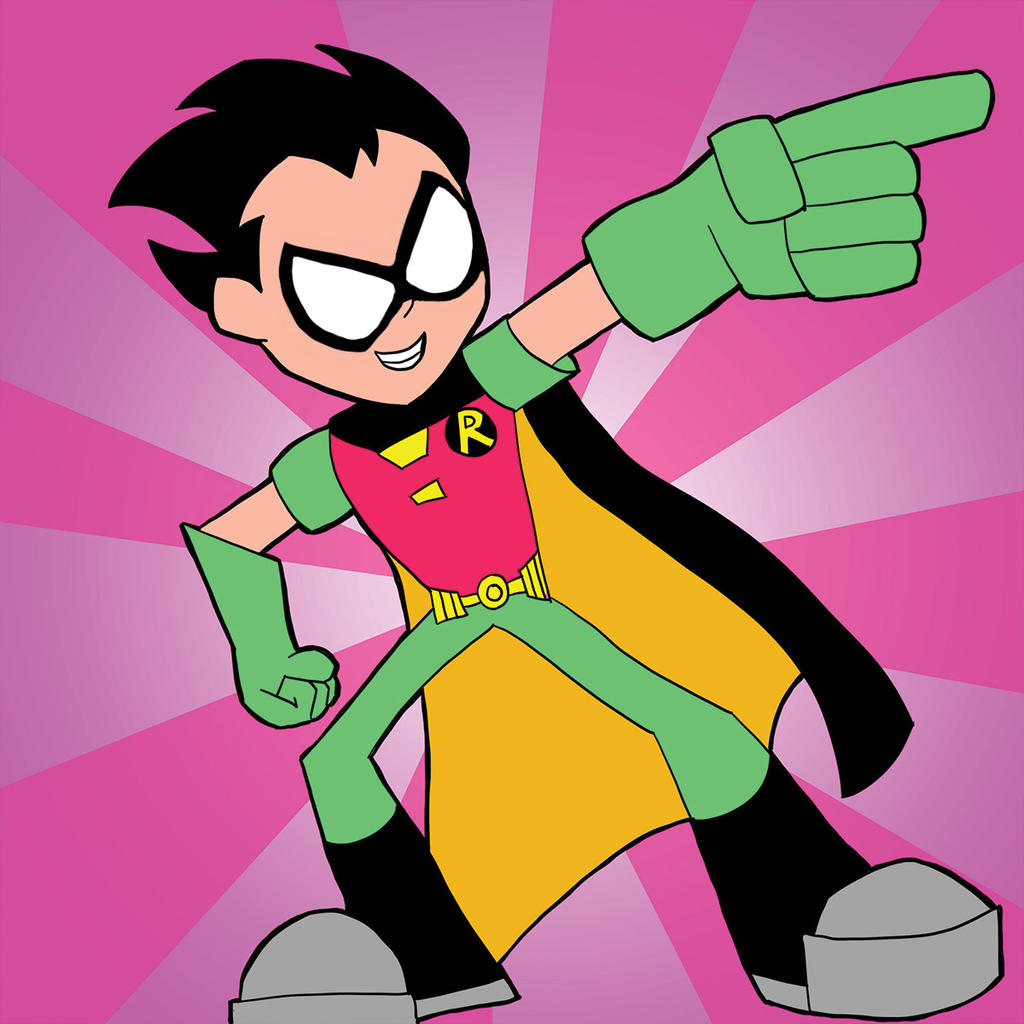 Robin Rocks Logo Teen Titans Go! - Robin by toonsanimemanga on DeviantArt